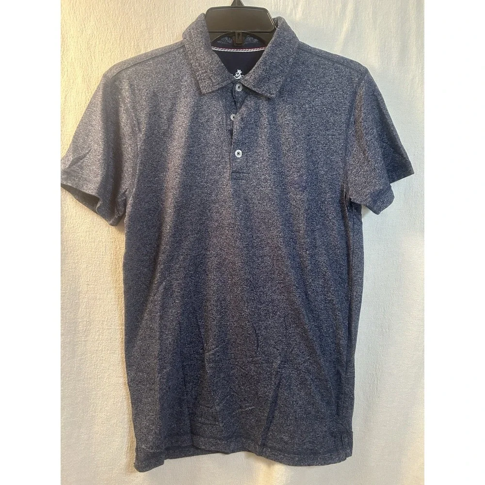 rugby university polo shirt Dark Blue Size Small - Picture 1 of 4